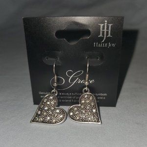Halle Joy Heart Earrings